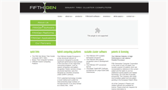 Desktop Screenshot of fifthgen.com